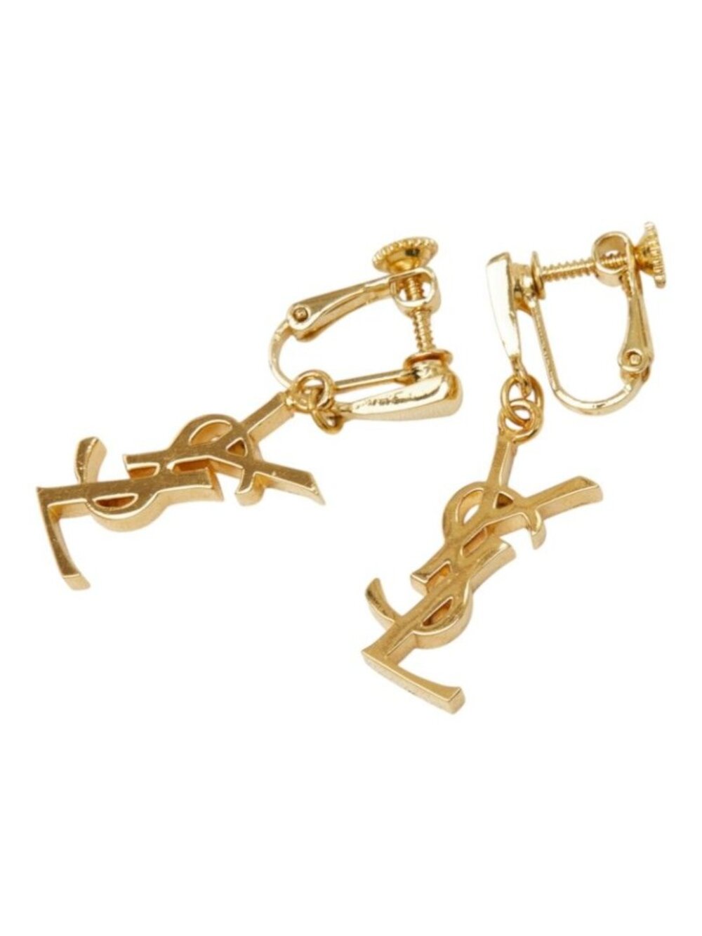 Saint Laurent Opium YSL Earrings Metal